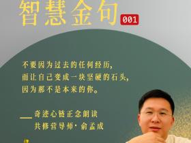 【内部资料】奇迹心链内部智慧金句001~007